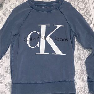 Calvin Klein Crewneck Hoodie. WORN ONLY ONCE!